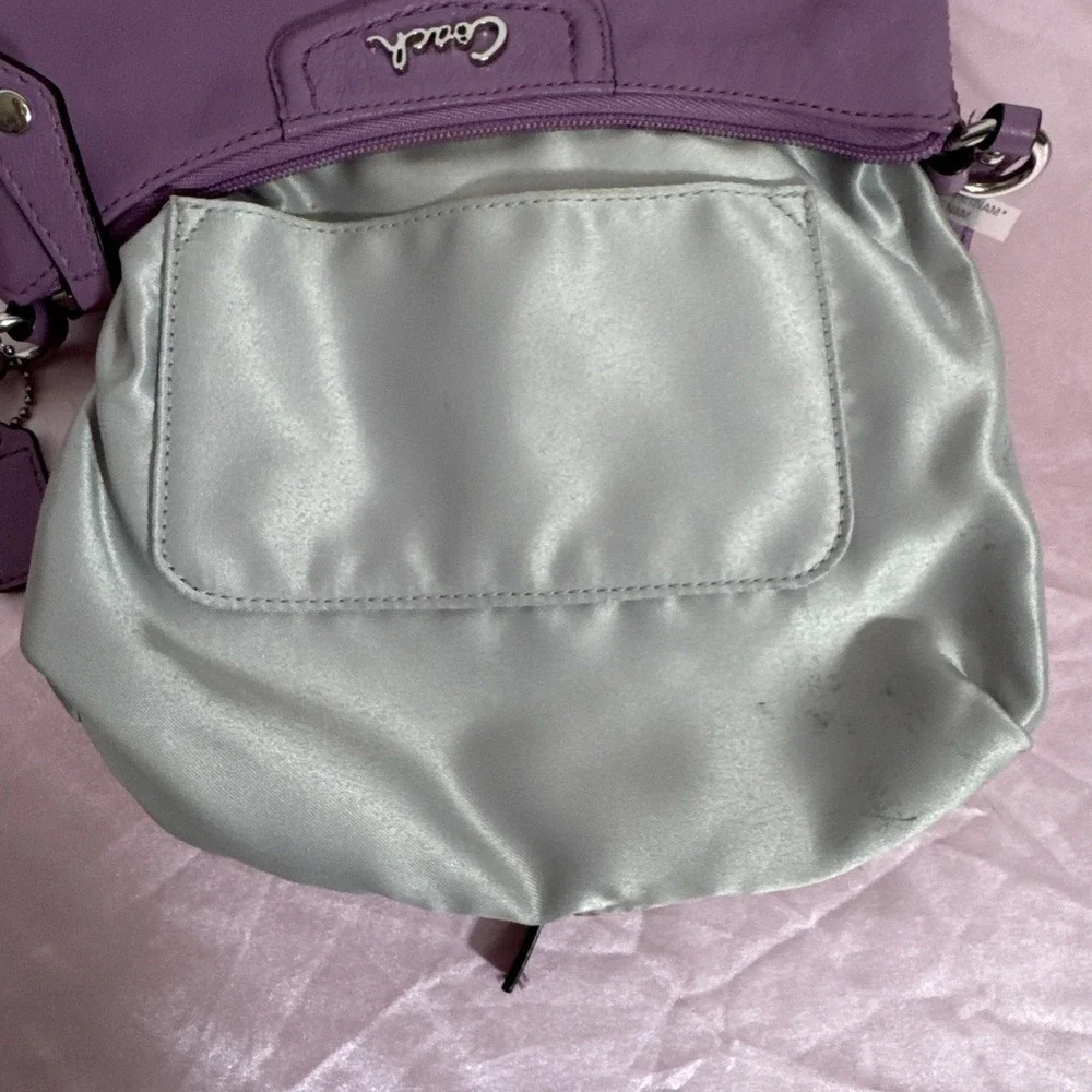 Coach solid purple